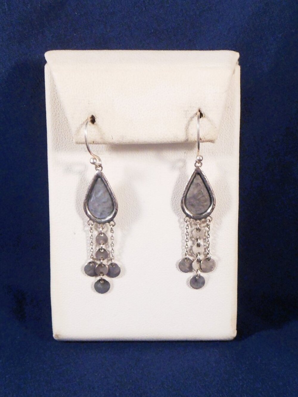 Retired SILPADA Sterling Silver Long Dangle Earrings "Fun Seeker" W2772